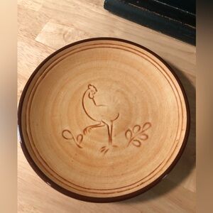 Vintage 6” Pennsbury Pottery Rooster Plate